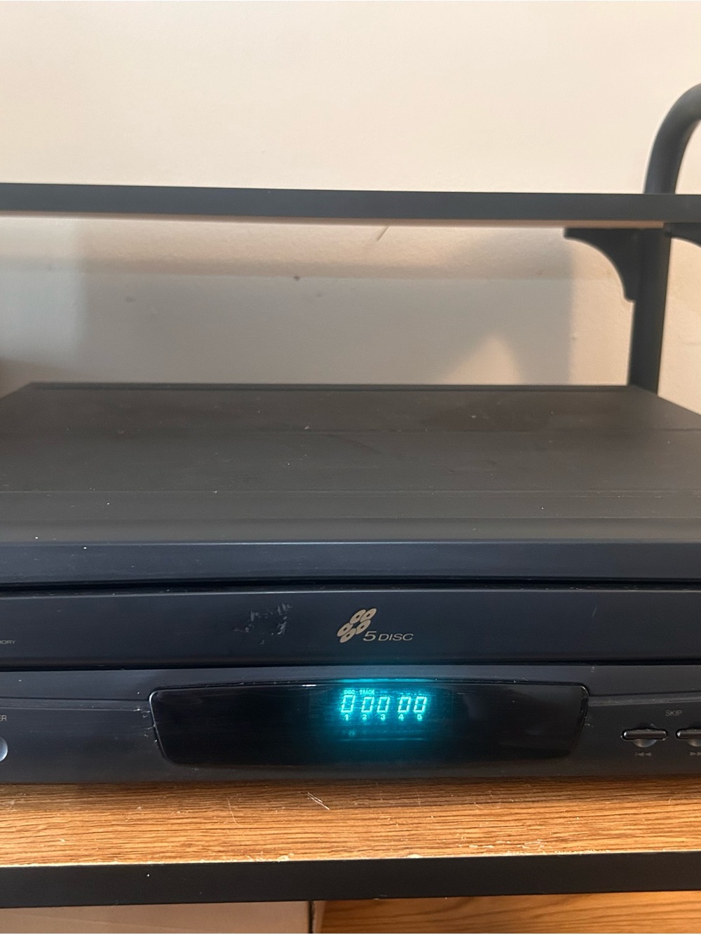Symphonic 5-Disc Automatic Changer CD Player CD-50011